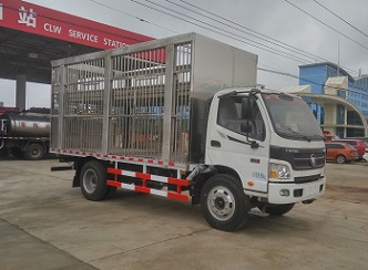 福田歐馬可倉(cāng)欄雙層畜禽運(yùn)輸車(chē)（國(guó)五）
